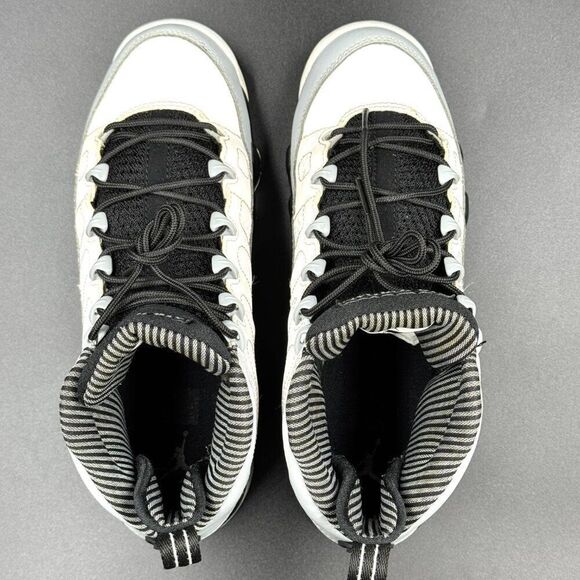 Nike Air Jordan 9 IX Retro Barons White Grey - Picture 2 of 10